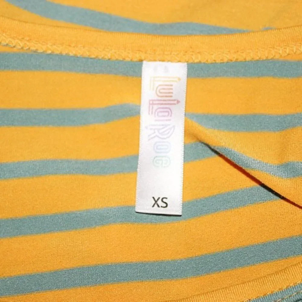 Lularoe Long Sleeve Striped Top Size Xsmall - Picture 6 of 6